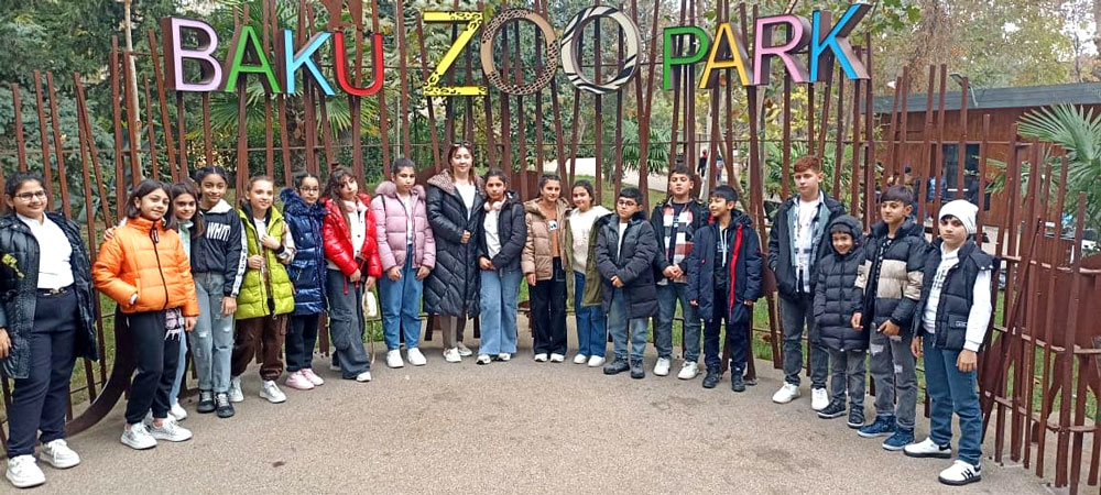 Bakı Zooloji Parkında dərs-ekskursiyalar keçirilir