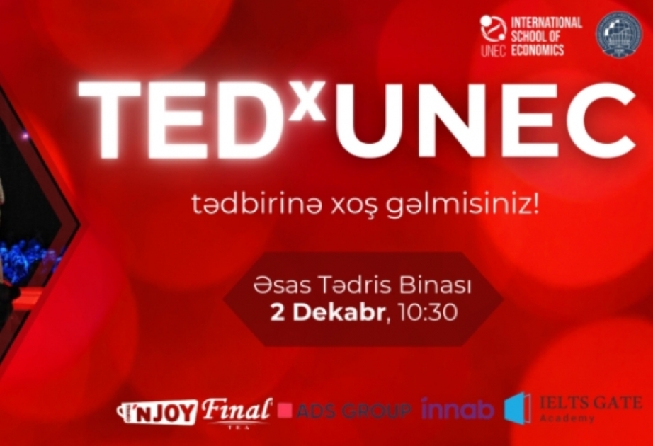 Dövlət İqtisad Universitetində TEDxUNEC tədbiri keçiriləcək  