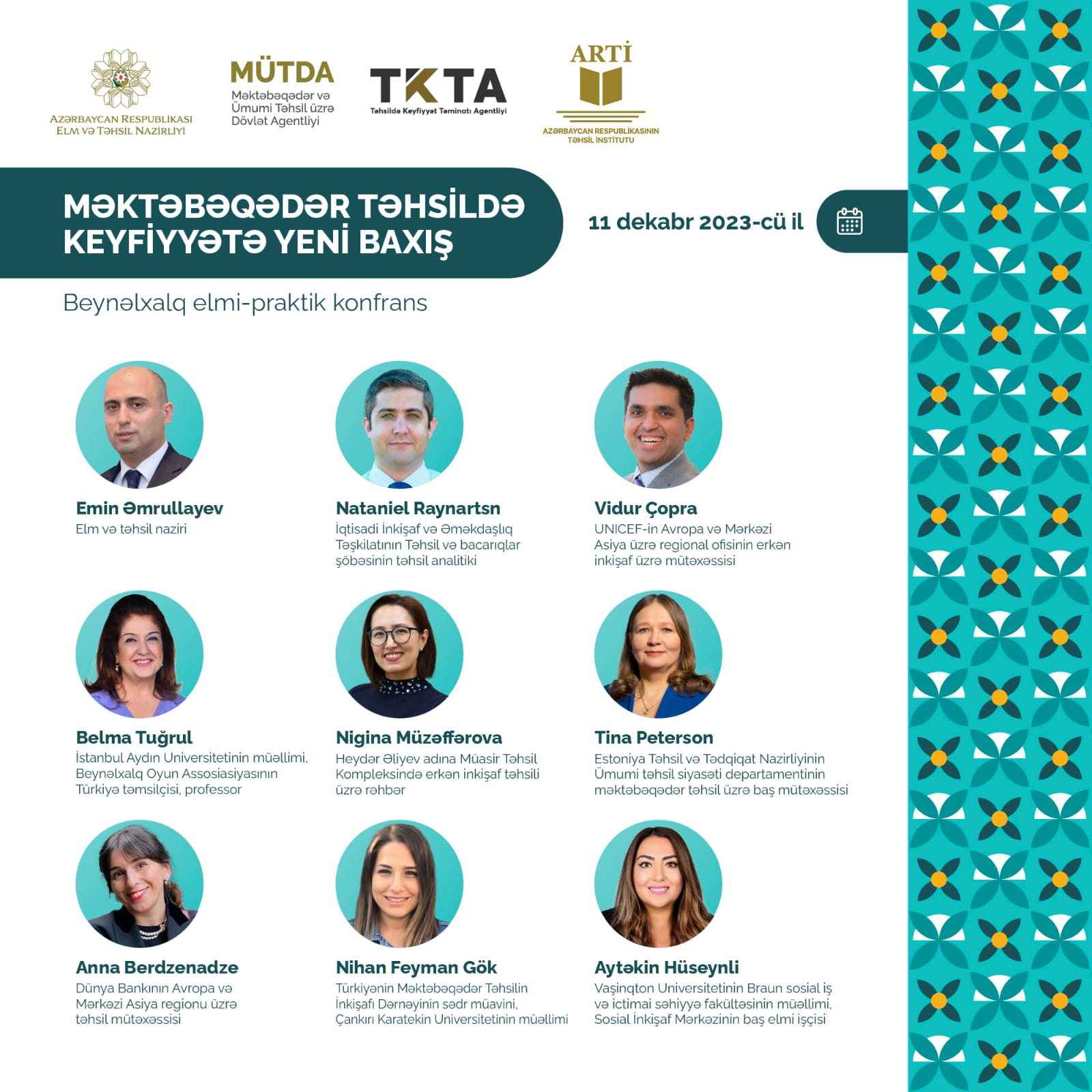 ”Məktəbəqədər təhsildə keyfiyyətə yeni baxış” adlı elmi-praktik konfrans...