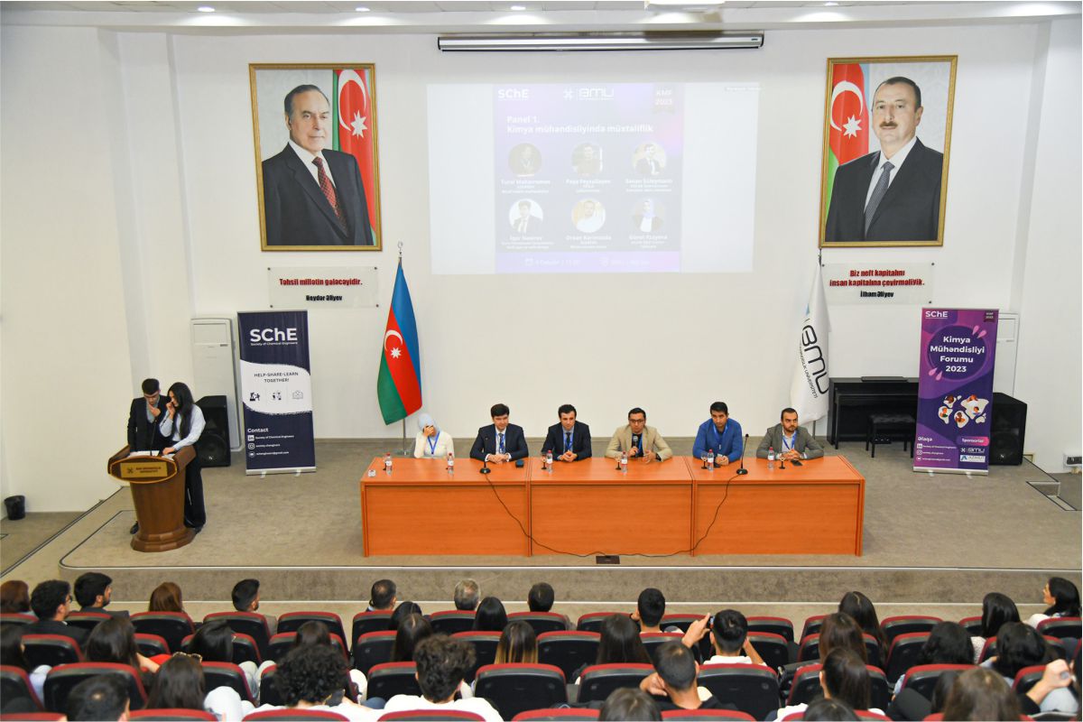 BMU-da Kimya mühəndisliyi forumu...