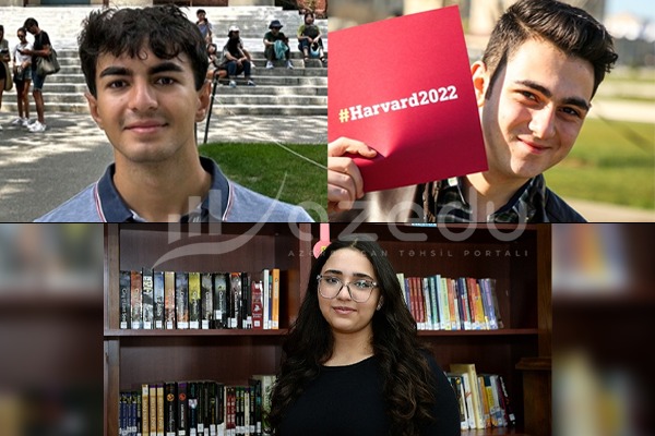 Bu azərbaycanlı gənclər Harvard Universitetində TƏHSİL ALIR