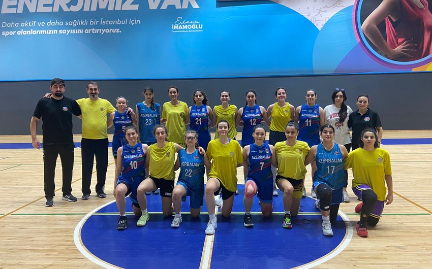 Qızlardan ibarət gənc milliləri İstanbul toplanışını başa vurublar 