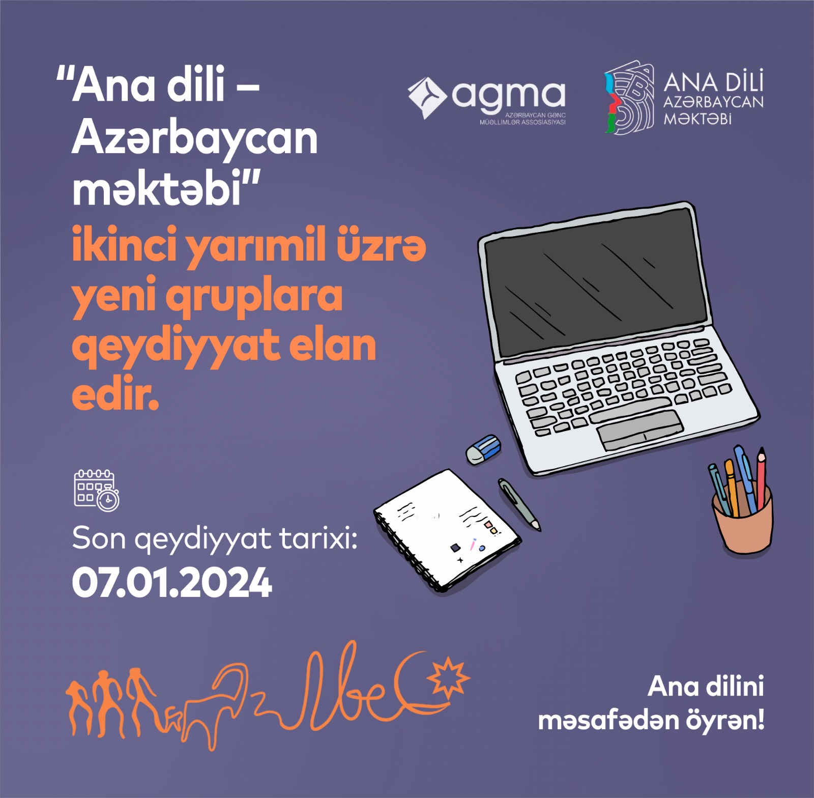 “Ana dili – Azərbaycan məktəbi” layihəsinin ikinci yarımili üzrə qeydiyyat davam edir 