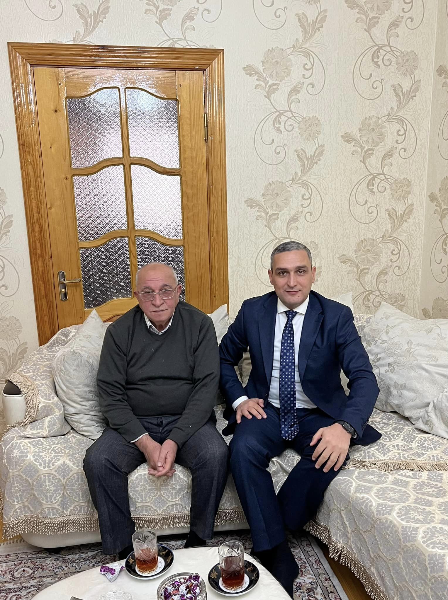 Təqaüddə olan MDU əməkdaşları evlərində ziyarət olunub