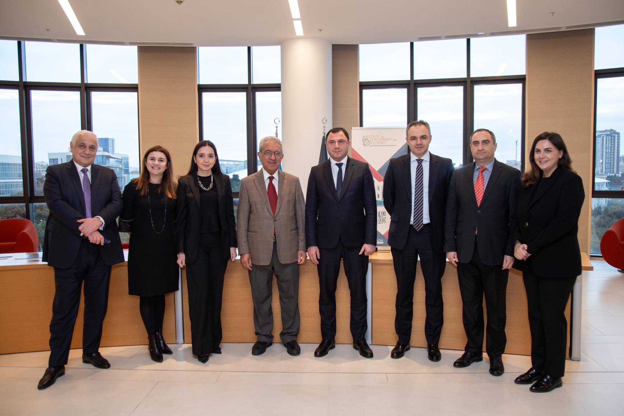 Gürcüstanın təhsil, elm və gənclər naziri ilə görüş keçirilib
