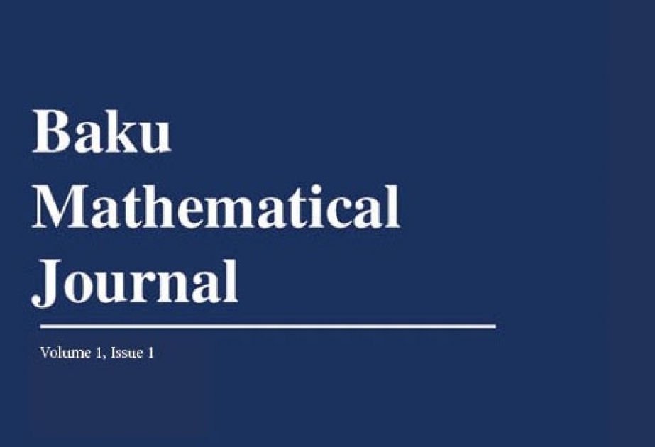 ADNSU-nun elmi jurnalı zbMATH Open bazasında