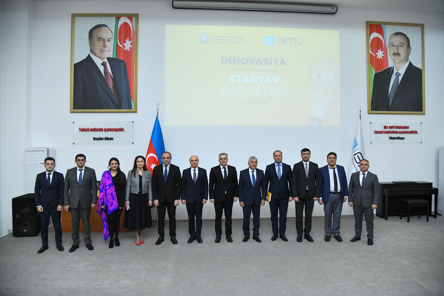 BMU-da “İnnovasiya və sahibkarlıq: startap ekosistemi” kitabı təqdim olunub