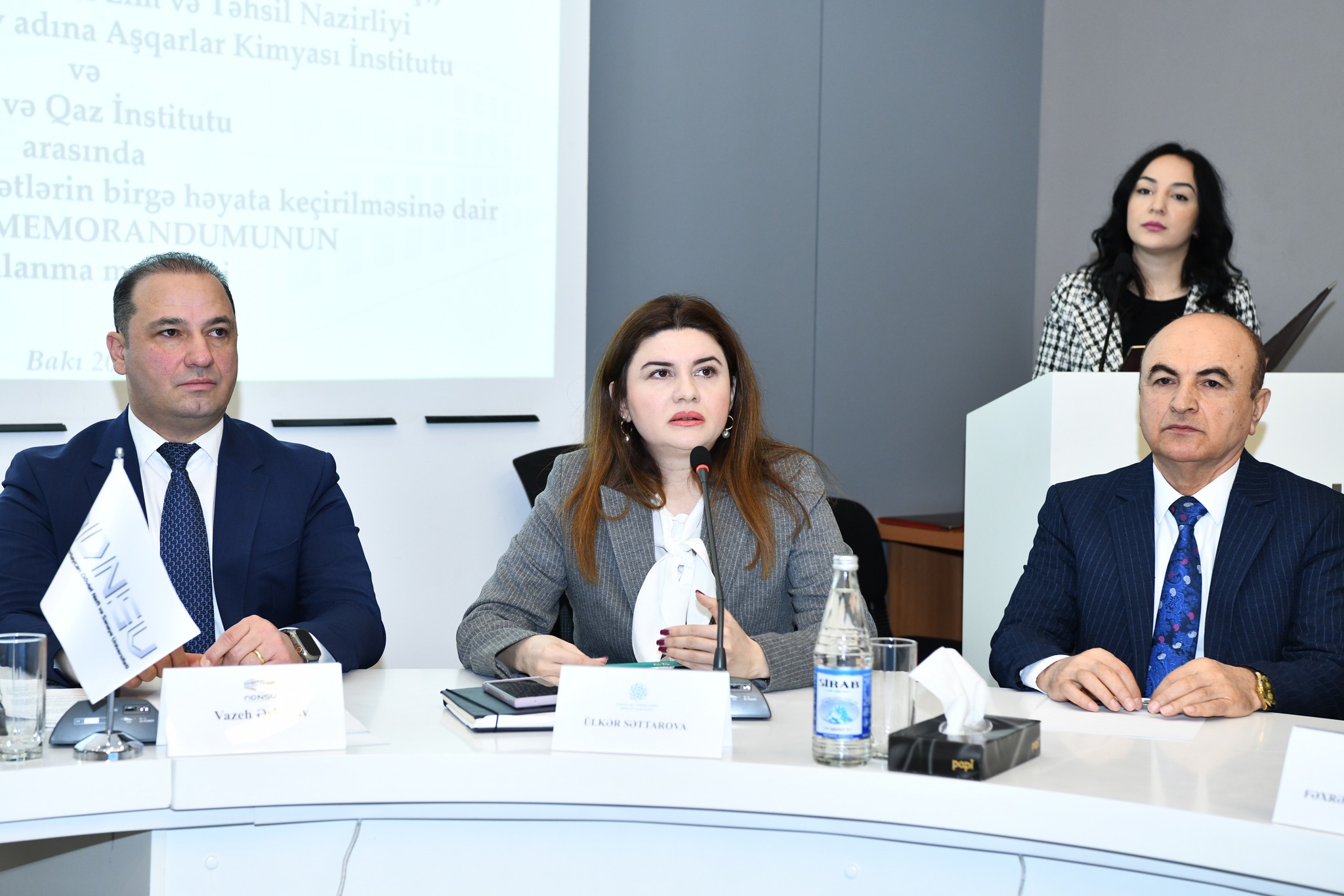 Elmi-tədqiqat üzrə fəaliyyətlərin birgə həyata keçirilməsinə Anlaşma Memorandumu imzalanıb