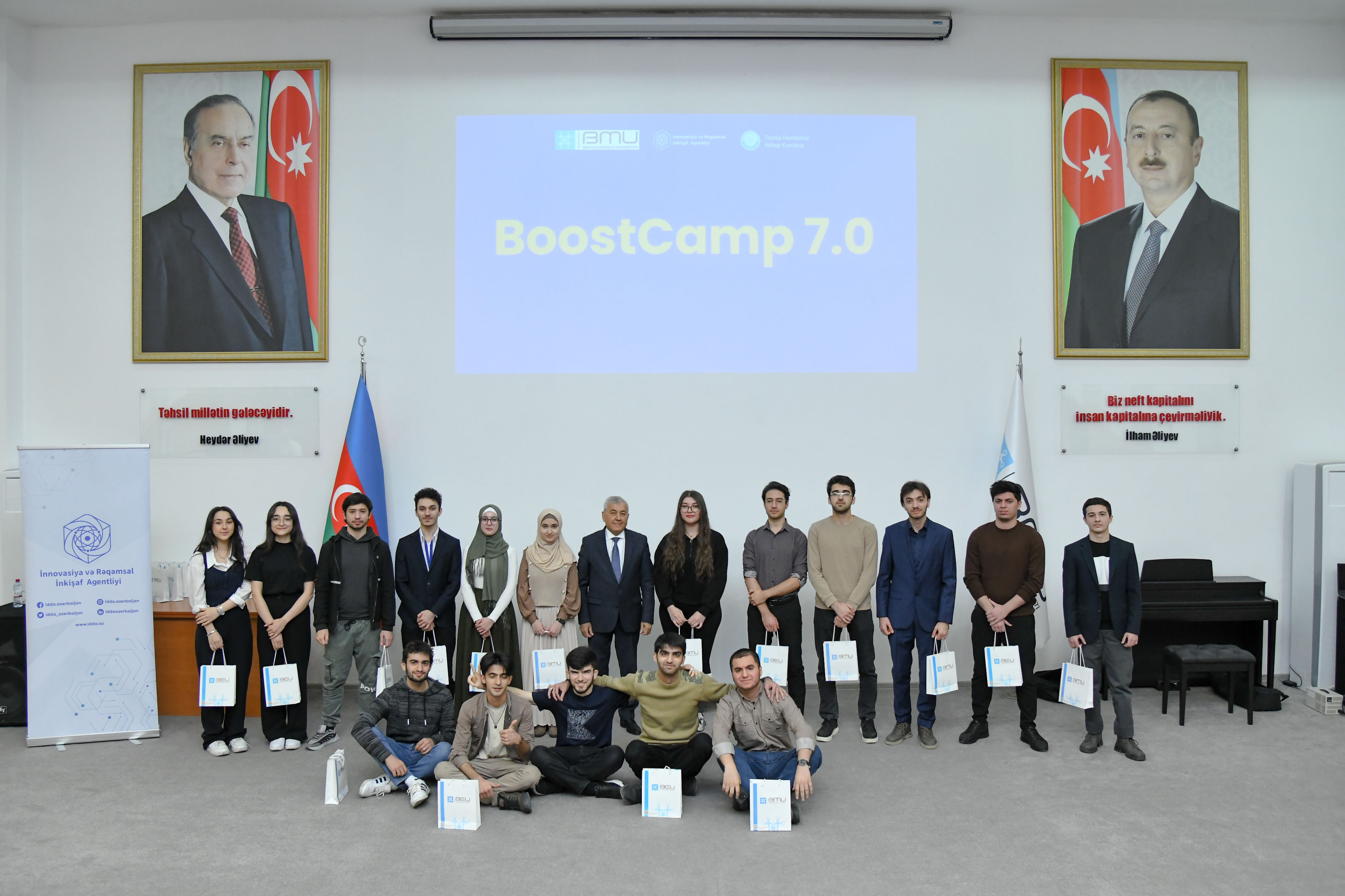 BMU-da “BoostCamp 7.0” layihəsinin bağlanış mərasimi keçirilib