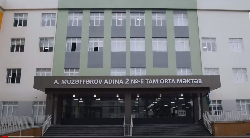 Saray qəsəbə 2 nömrəli tam orta məktəbin infrastukturu yenilənib