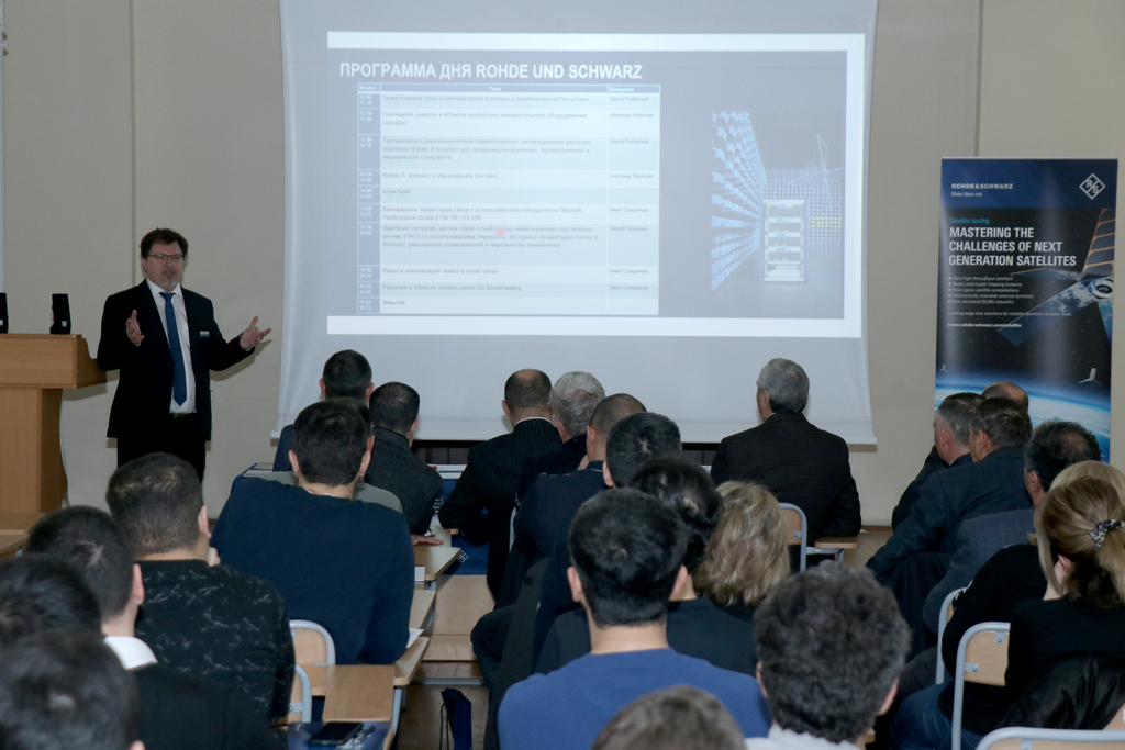 Almaniyanın məşhur şirkətinin əməkdaşları AzTU-da seminar keçib