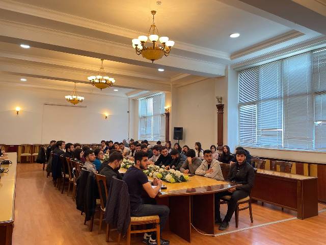 Tələbələrə anti-narkomaniya mövzusunda seminar keçirilib