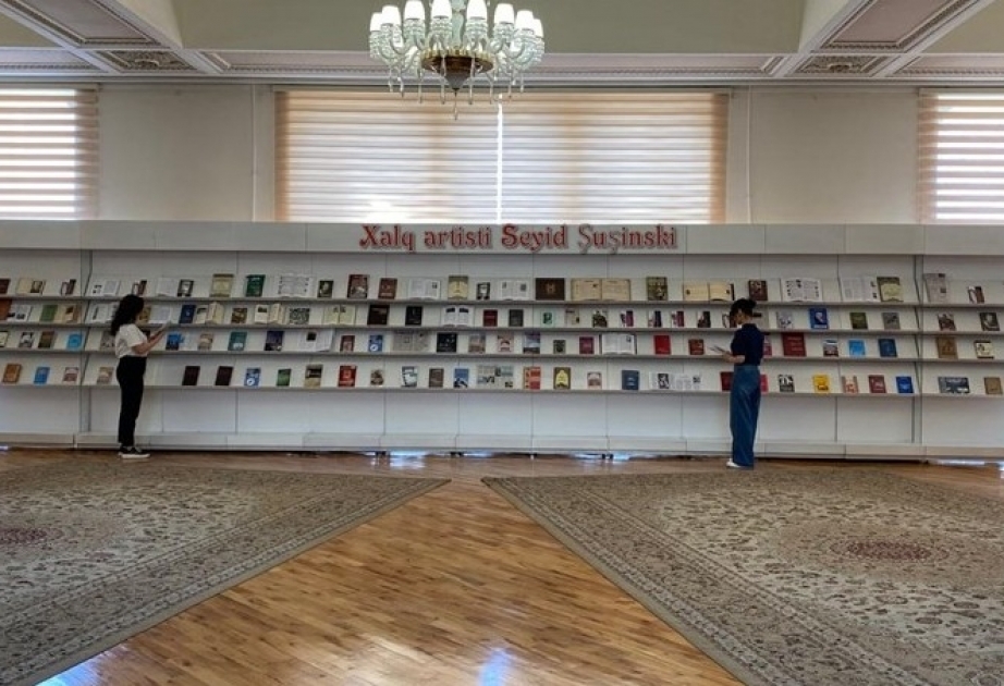 Milli Kitabxanada Seyid Şuşinskiyə həsr olunan sərgi açılıb