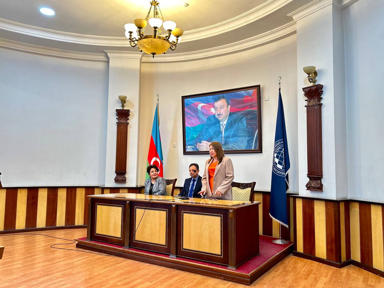 UNEC tələbələrinə maarifləndirici tədbir keçirilib