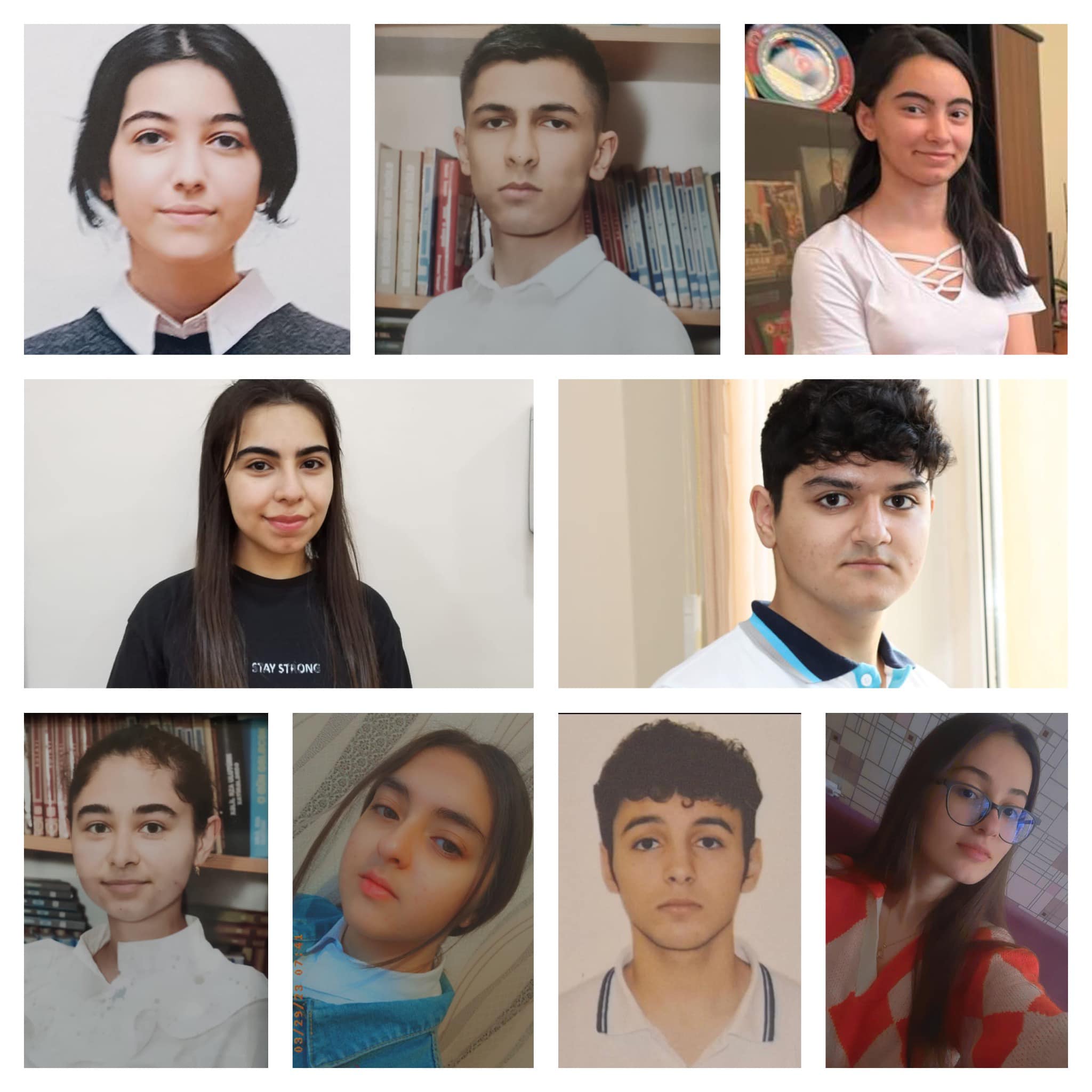 Yüksək nəticə göstərən Bakı məktəbliləri 