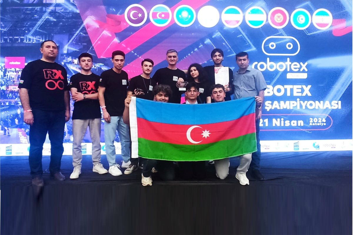 BMU komandaları “Robotex Türkiyə”də birinci oldu