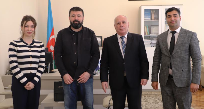 Türkiyəli alim LDU-da olub