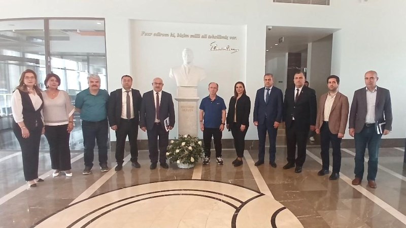 Selcuk Universitetinin nümayəndə heyəti UNEC-ə səfər ediblər