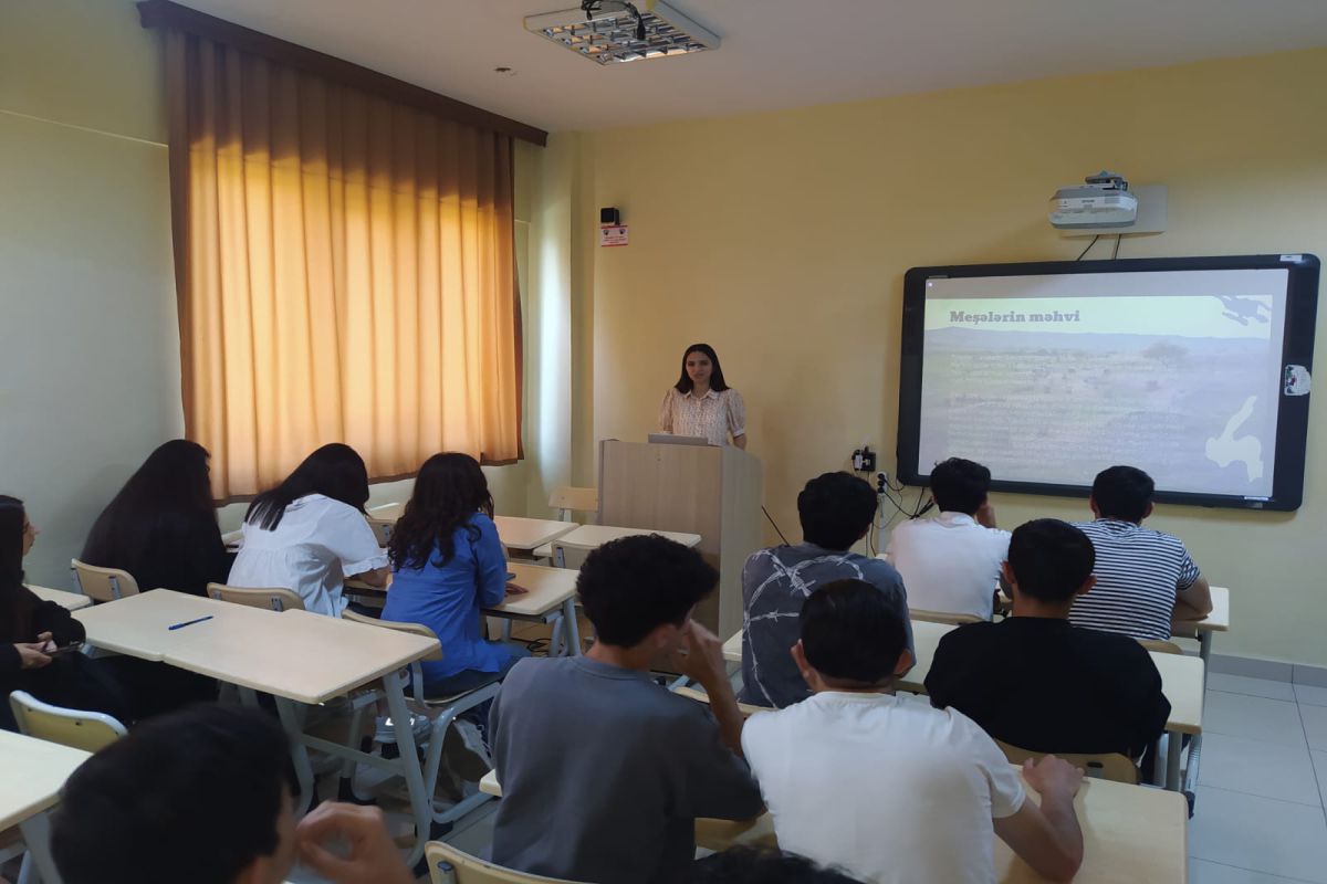 Tələbələr üçün seminar: “Qarabağda ekoloji terror”