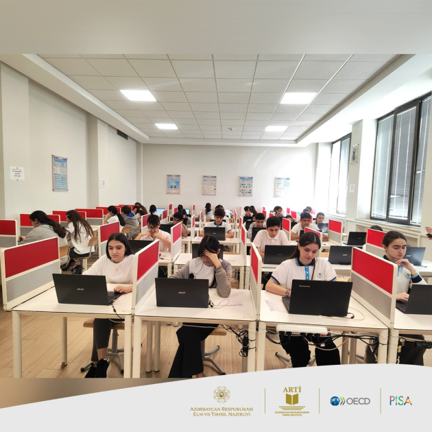 PISA 2025 tədqiqatının sınaq mərhələsi davam edir