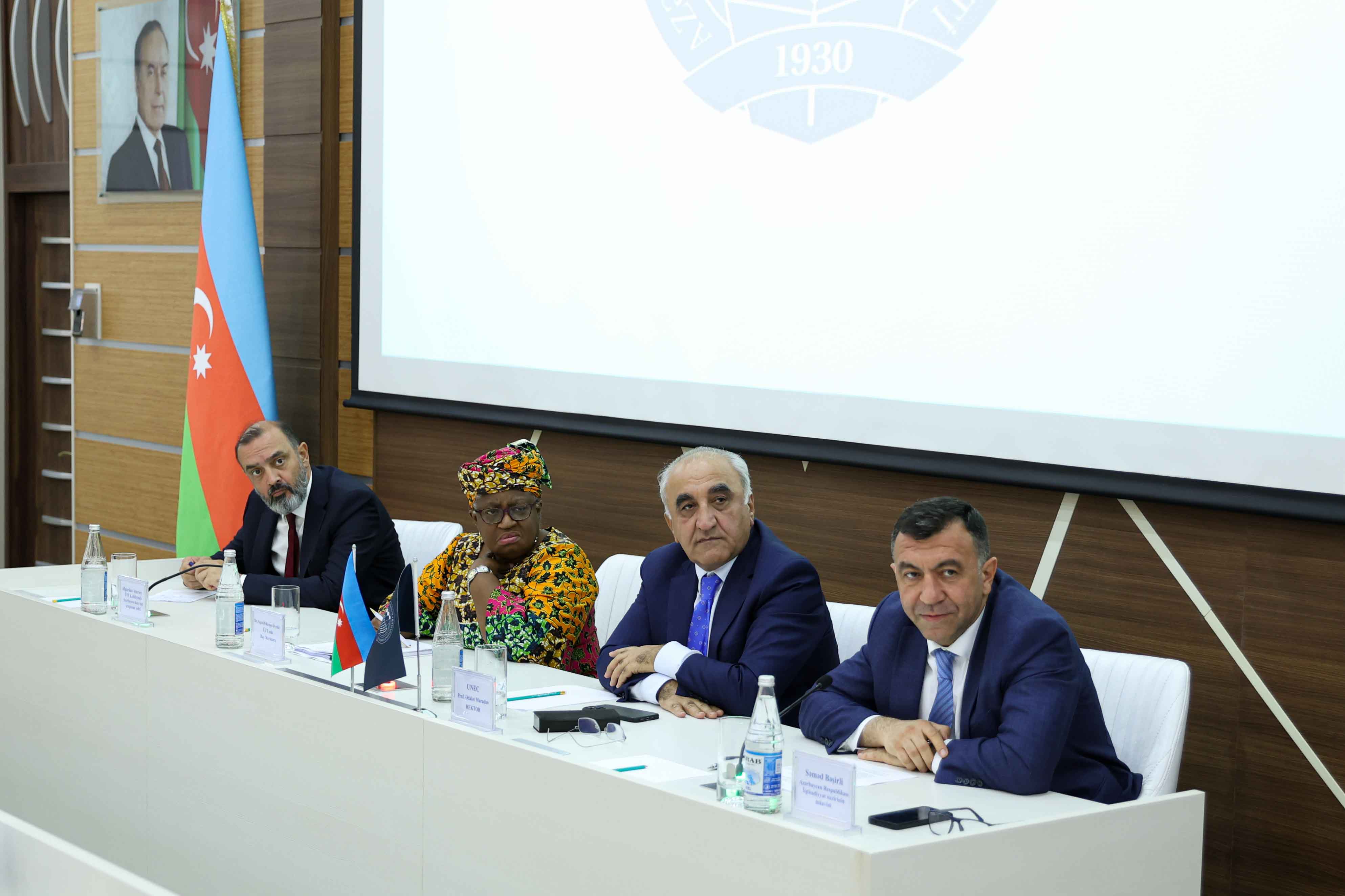 Ümumdünya Ticarət Təşkilatının Baş Katibi UNEC-də olub  