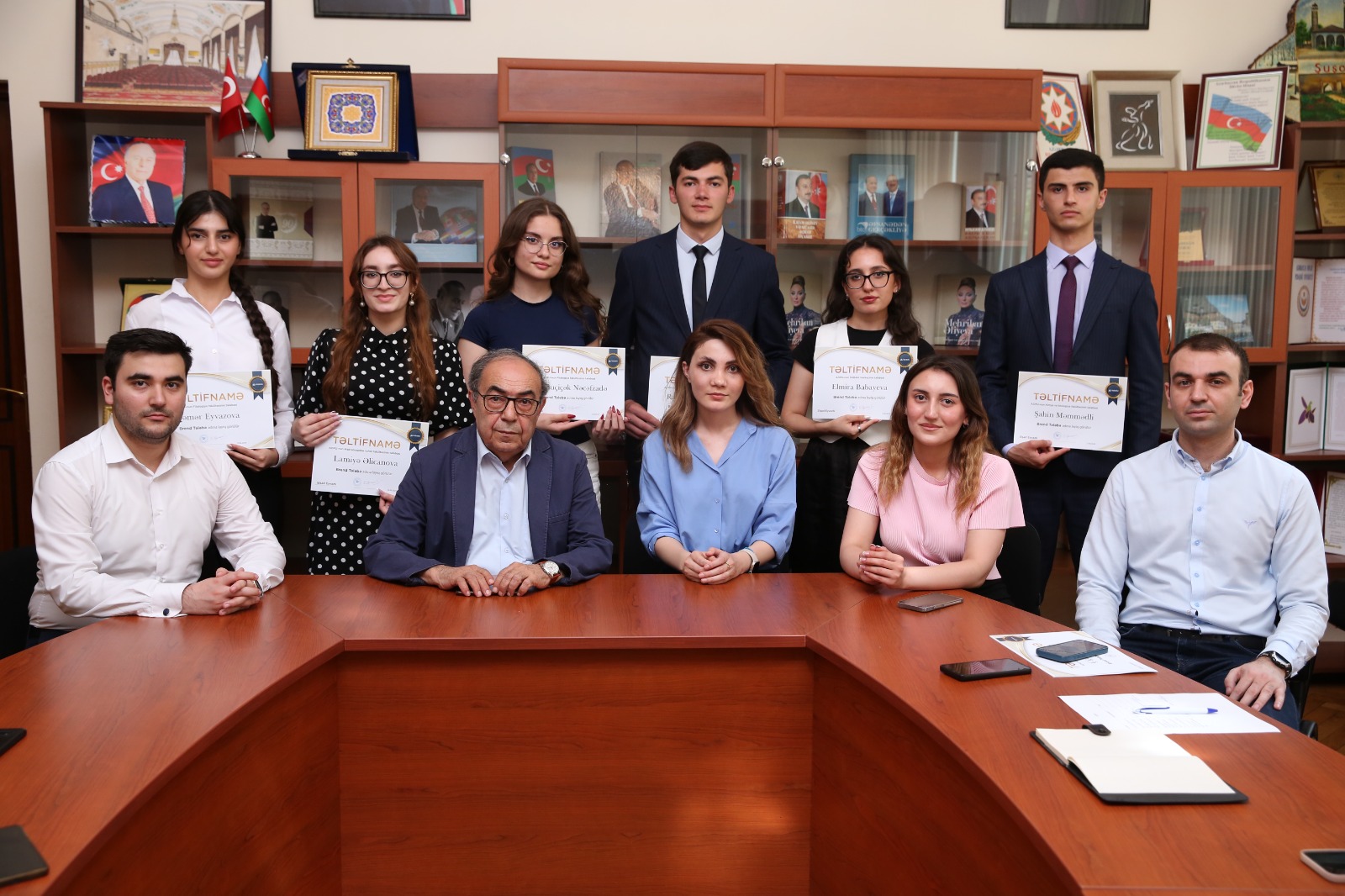 ADPU-nun “Brend tələbə”ləri mükafatlandırıldı - FOTO 
