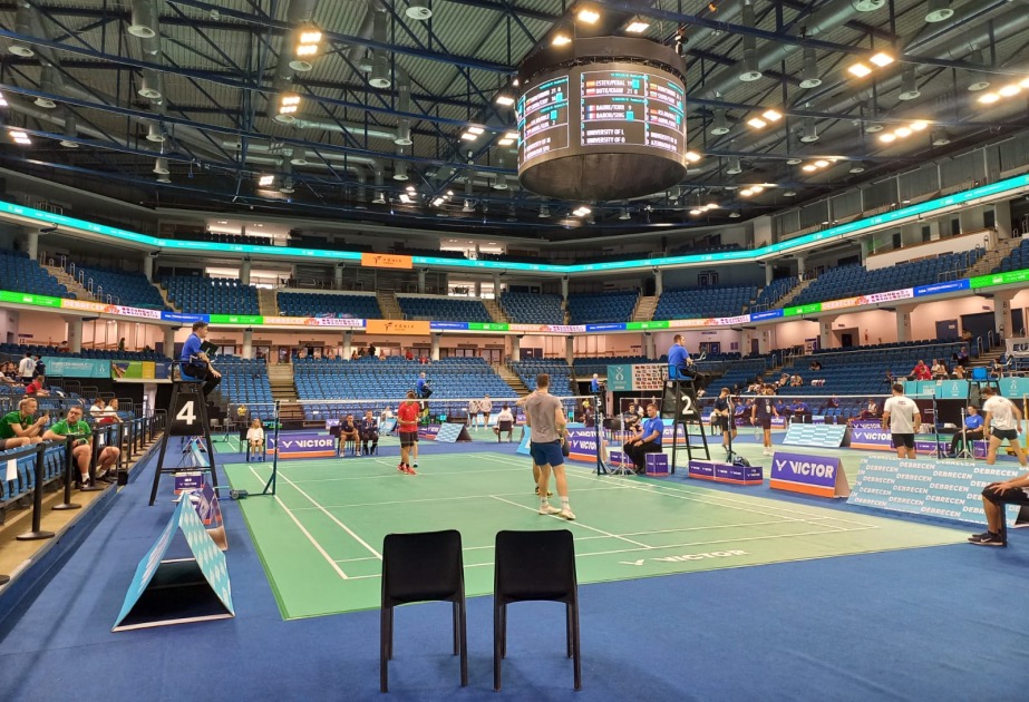 Avropa Universitet Oyunlarında badmintonçularımız Macarıstana qalib gəlib