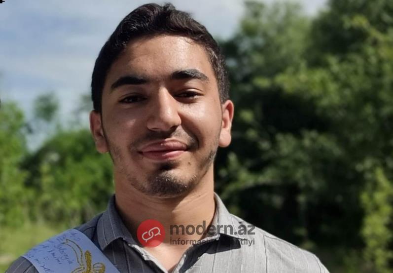 IV qrupun qəbul imtahanında ən yüksək bal toplayan Orxanın FOTOSU