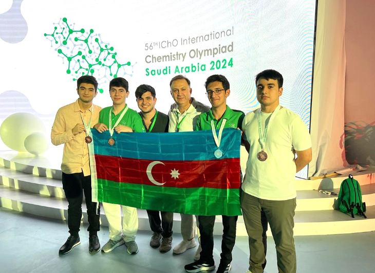 Daha bir beynəlxalq olimpiadada  məktəblilərimiz uğur qazanıb