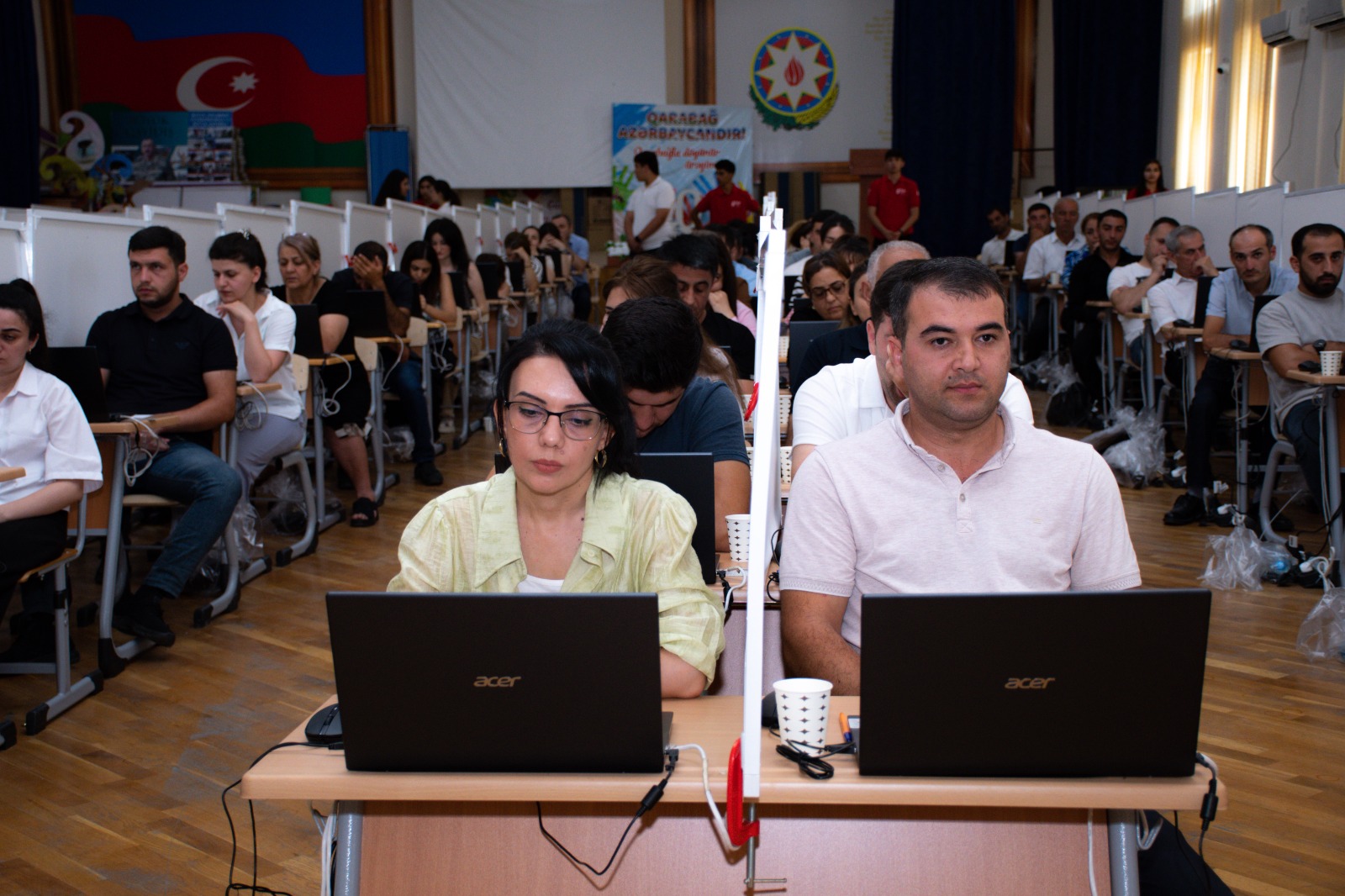 Peşə təhsili müəssisələrinə işə qəbul imtahanı keçirilib