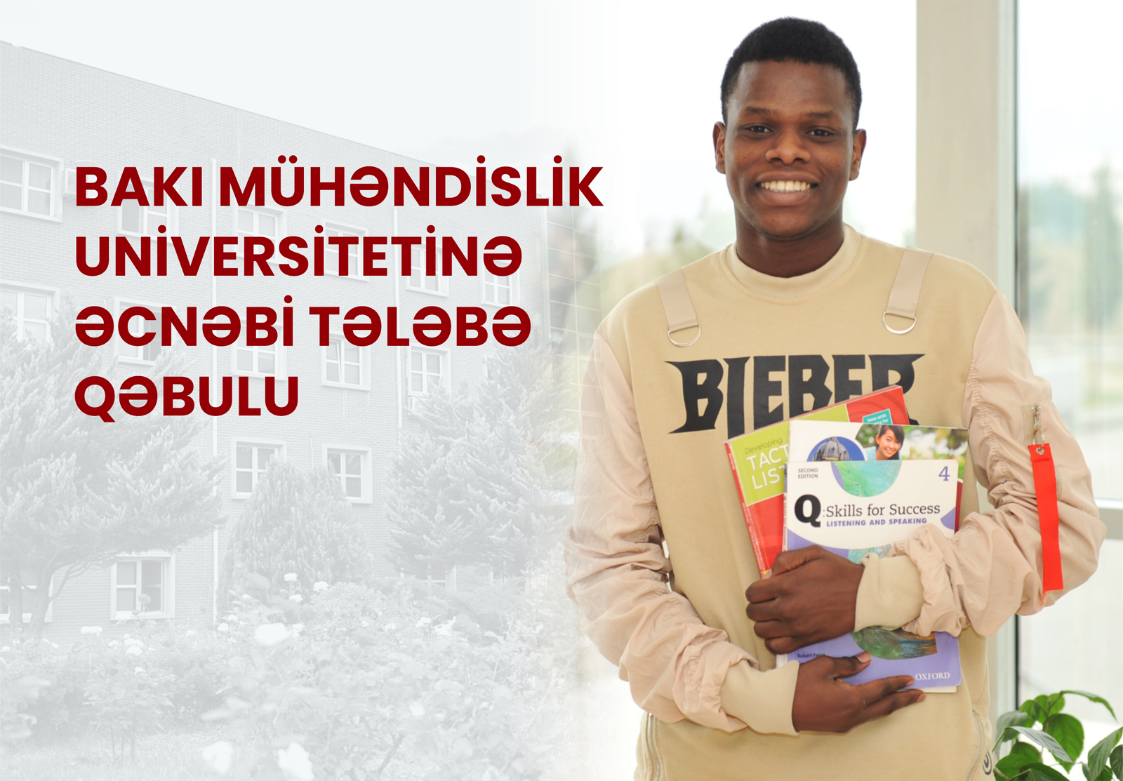 Bakı Mühəndislik Universitetinə əcnəbi tələbə qəbulu davam edir