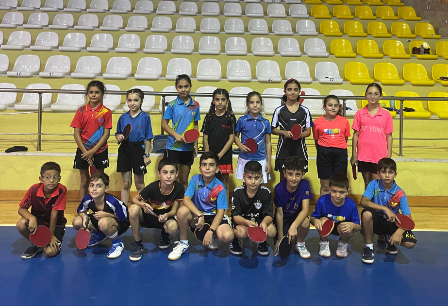 Azərbaycanın stolüstü tennisçiləri növbəti təlim-məşq toplanışında  