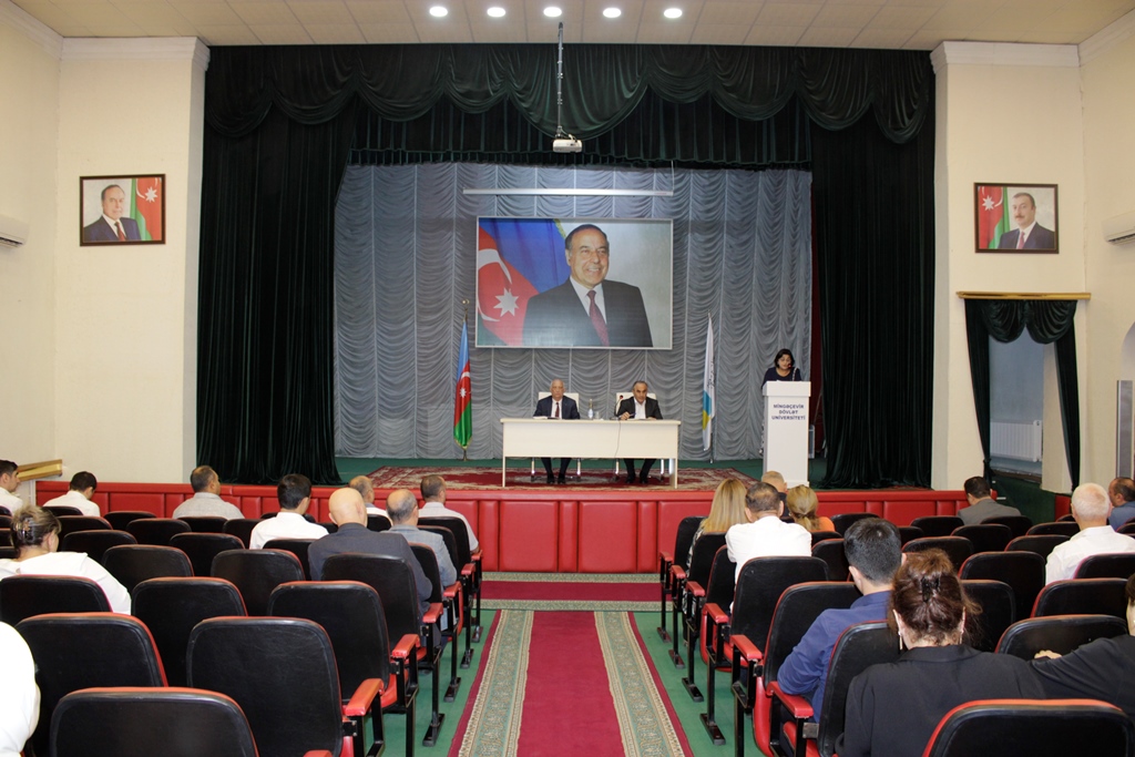 MDU-da yeni tədris ilinin başlanması münasibətilə görüşlər keçirilib