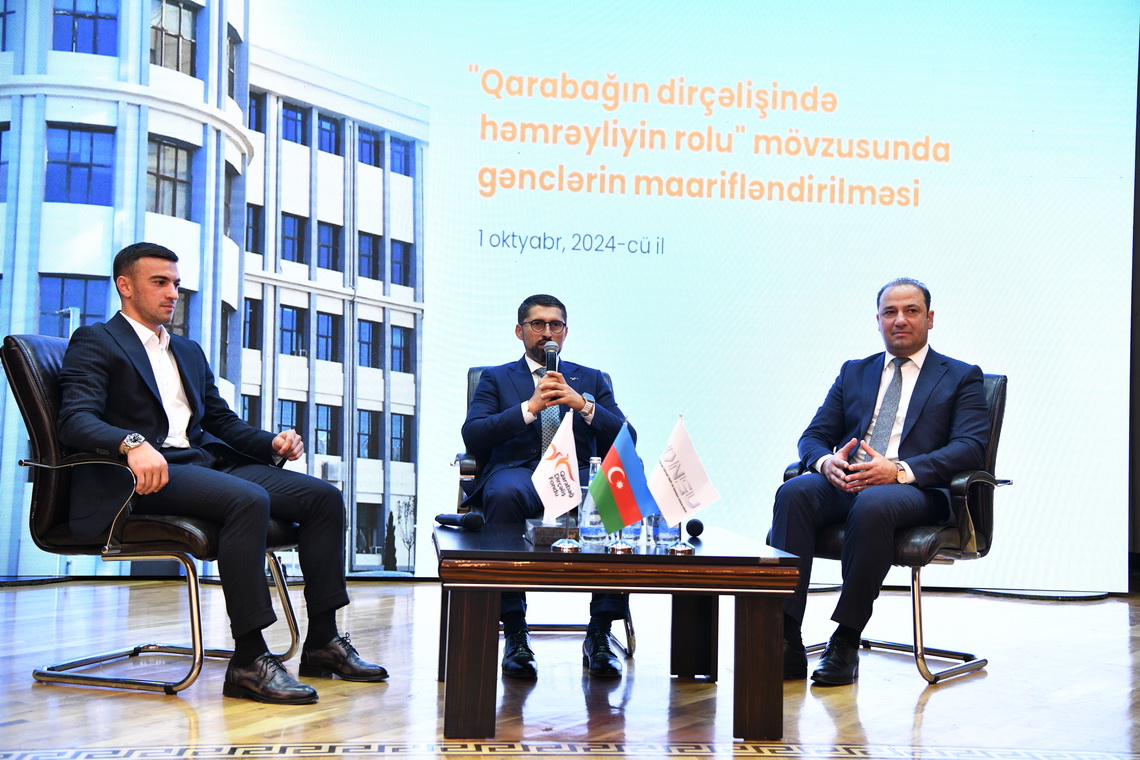 ADNSU-da görüş:&ldquo;Qarabağın dirçəlişində həmrəyliyin rolu&rdquo;&nbsp;