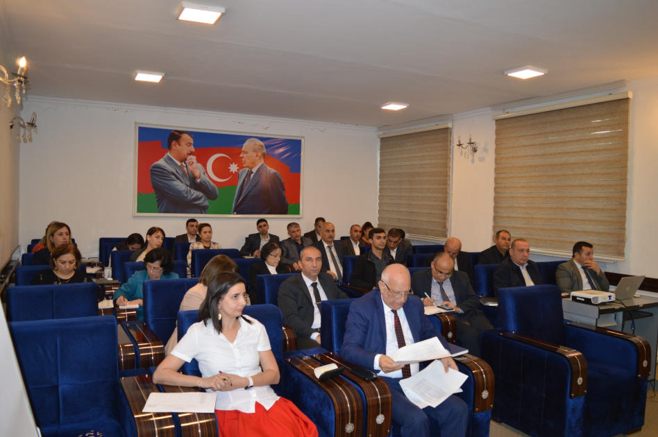 Mingəçevir Dövlət Universitetində&nbsp;Elmi Şuranın növbəti iclası keçirilib