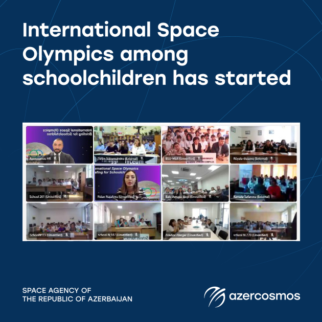 Məktəblilər arasında Beynəlxalq Kosmik Olimpiada başlanıb
