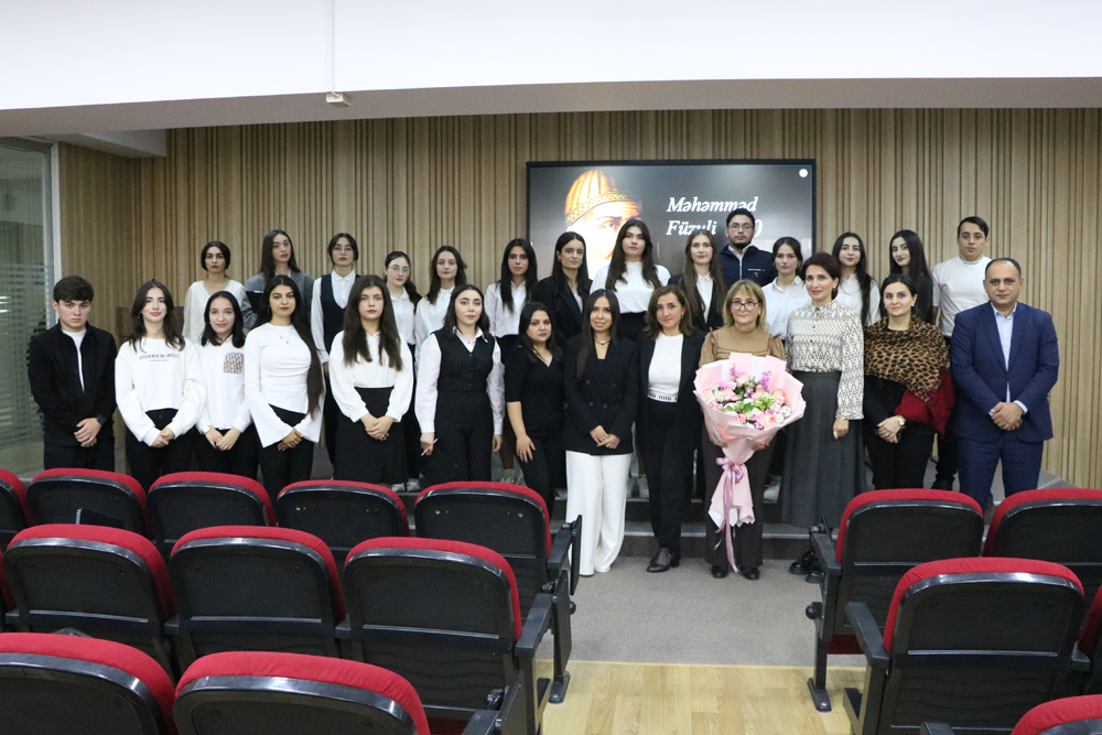 Azərbaycan Universitetində &ldquo;Məhəmməd Füzuli-530&rdquo;adlı ədəbi-bədii tədbir keçirilib