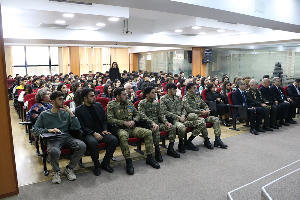 Azərbaycan Universitetində 8 Noyabr – Zəfər Günü qeyd olunub