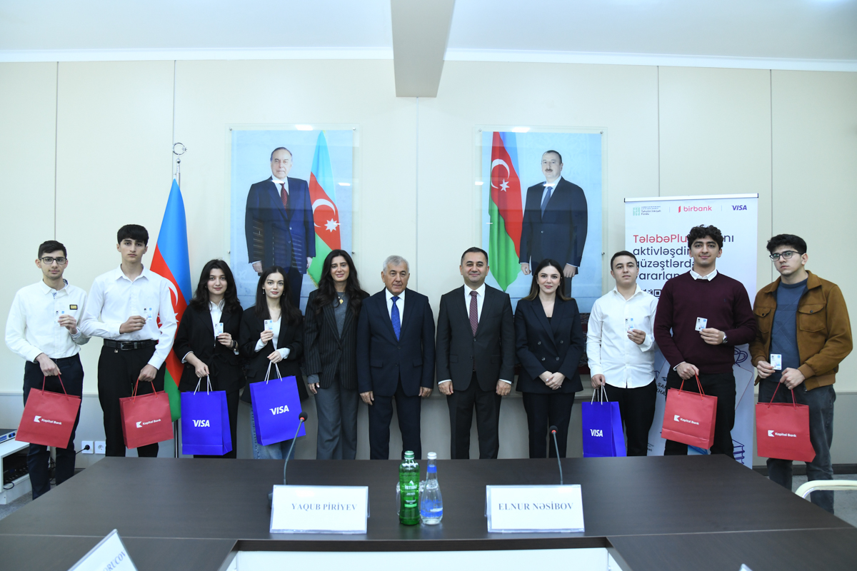BMU tələbələrinə &ldquo;TələbəPlus&rdquo; kartları təqdim olunub