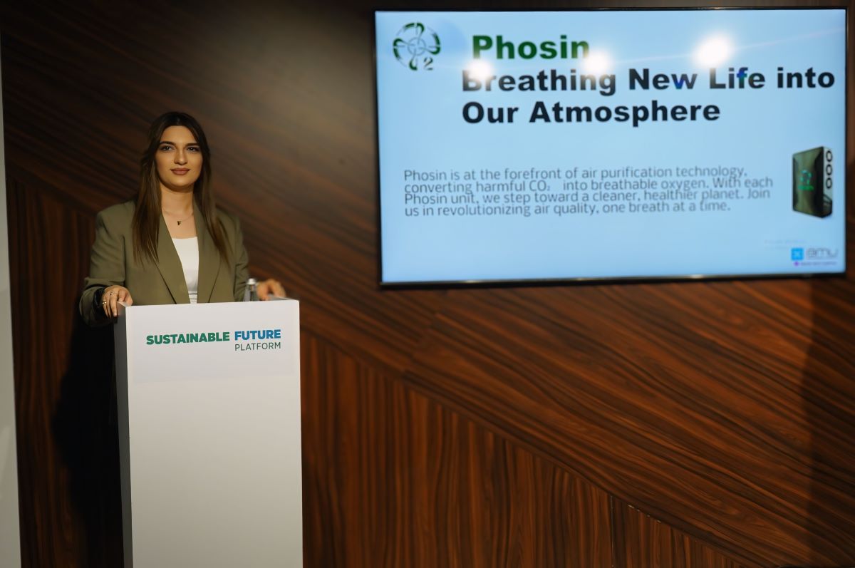 BMU əməkdaşının COP29 pavilyonunda ekoloji startapının təqdimatı olub