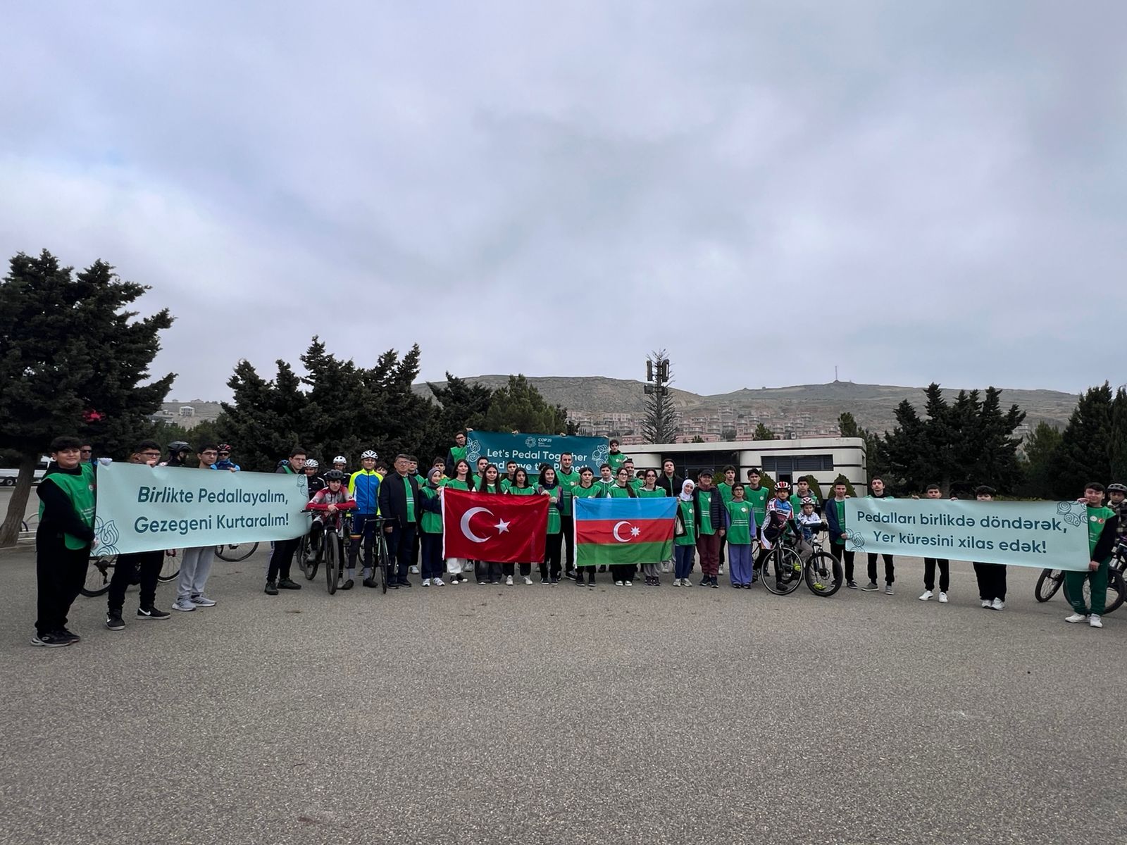 Bakıda COP29 çərçivəsində veloyürüş təşkil edilib