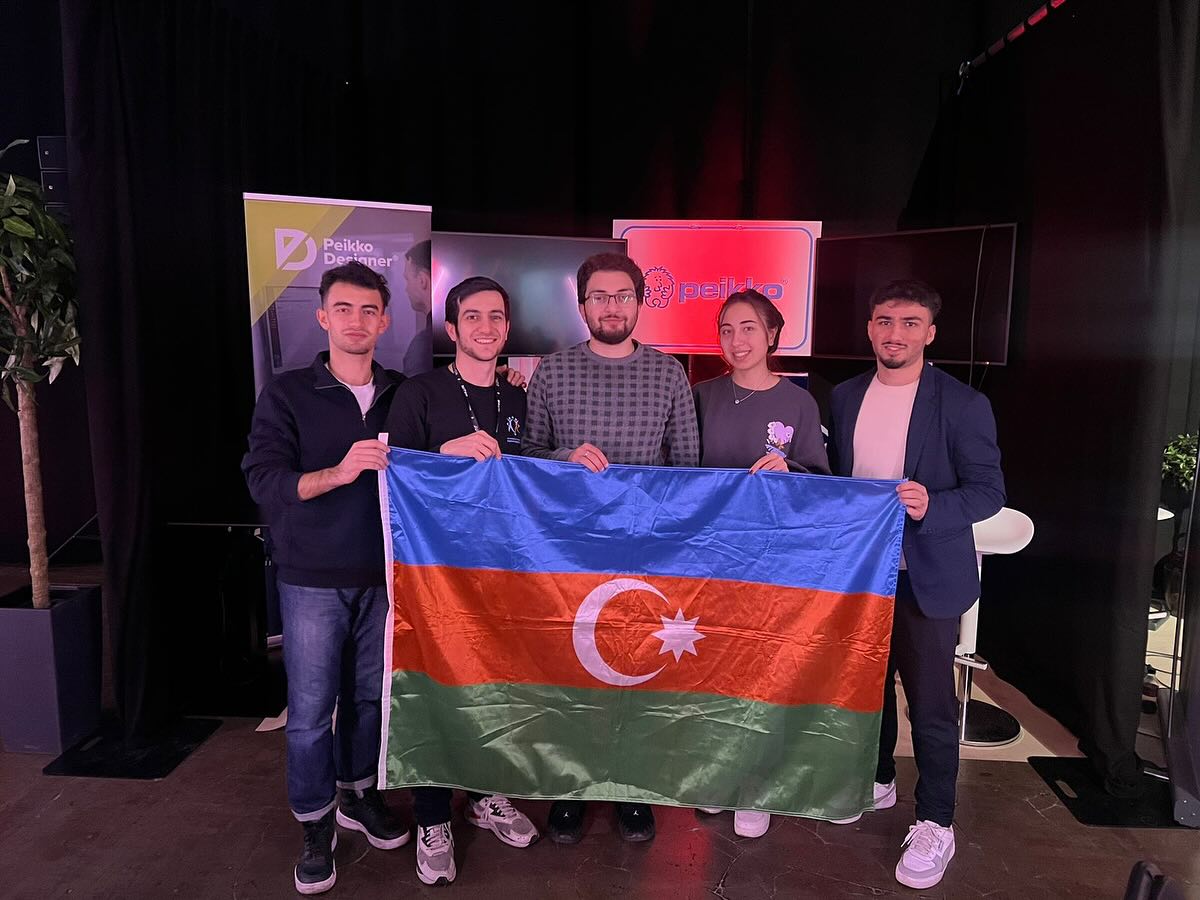 Azərbaycanlı tələbələr Finlandiyada tarix YAZDI