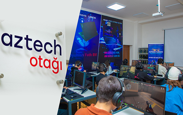 Qarabağ Universitetində &ldquo;Aztech&rdquo; otağı quruldu&nbsp;- Fotolar