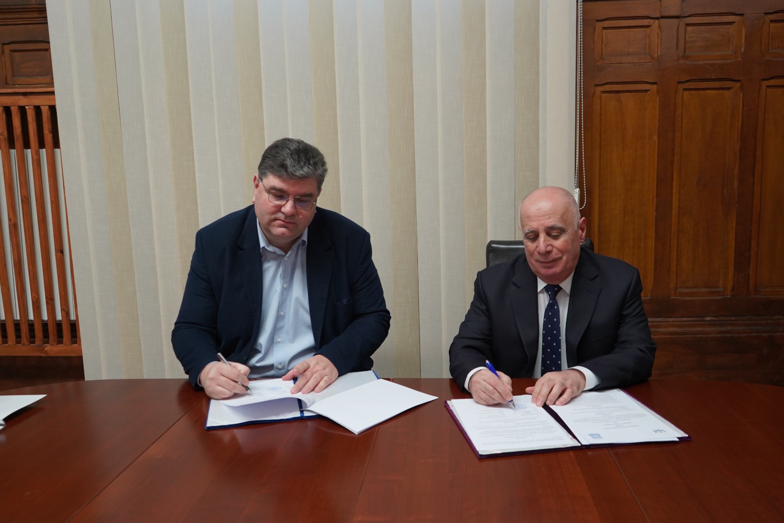 LDU təmsilçiləri &ldquo;Dunarea de Jos&rdquo; Galati Universitetində olublar