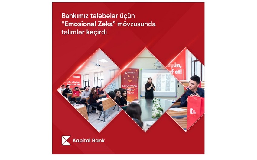 "Kapital Bank" tələbələr üçün təlimlər keçirdi