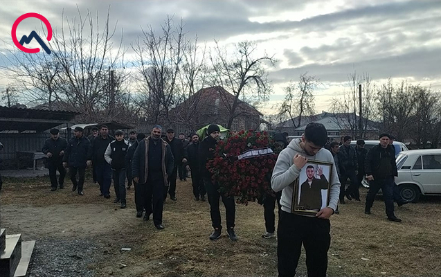 Aktauda həlak olan tələbə dəfn olundu - Fotolar