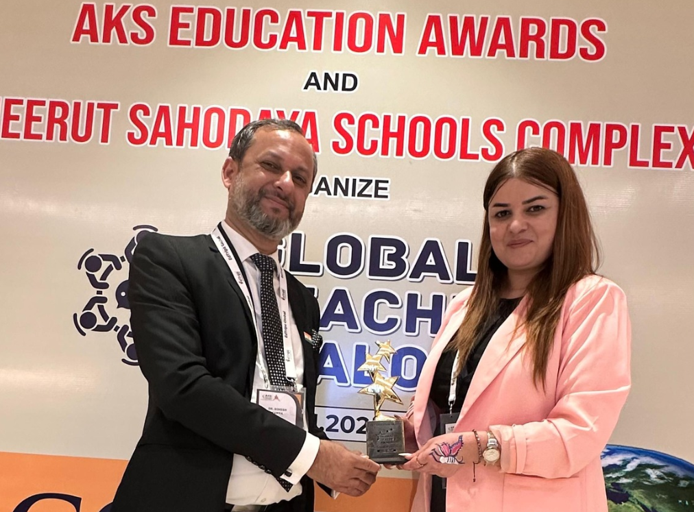 "İlin gənc müəllimi" Global Teacher Award mükafatına layiq görüldü