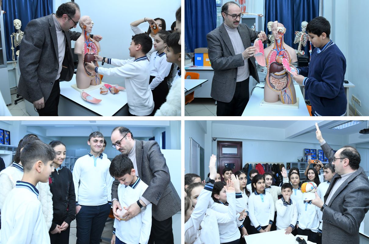 Məktəblilər BMU-da ekskursiyada olublar