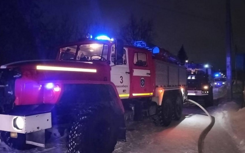 Yanğında biri uşaq olmaqla üç nəfər ölüb