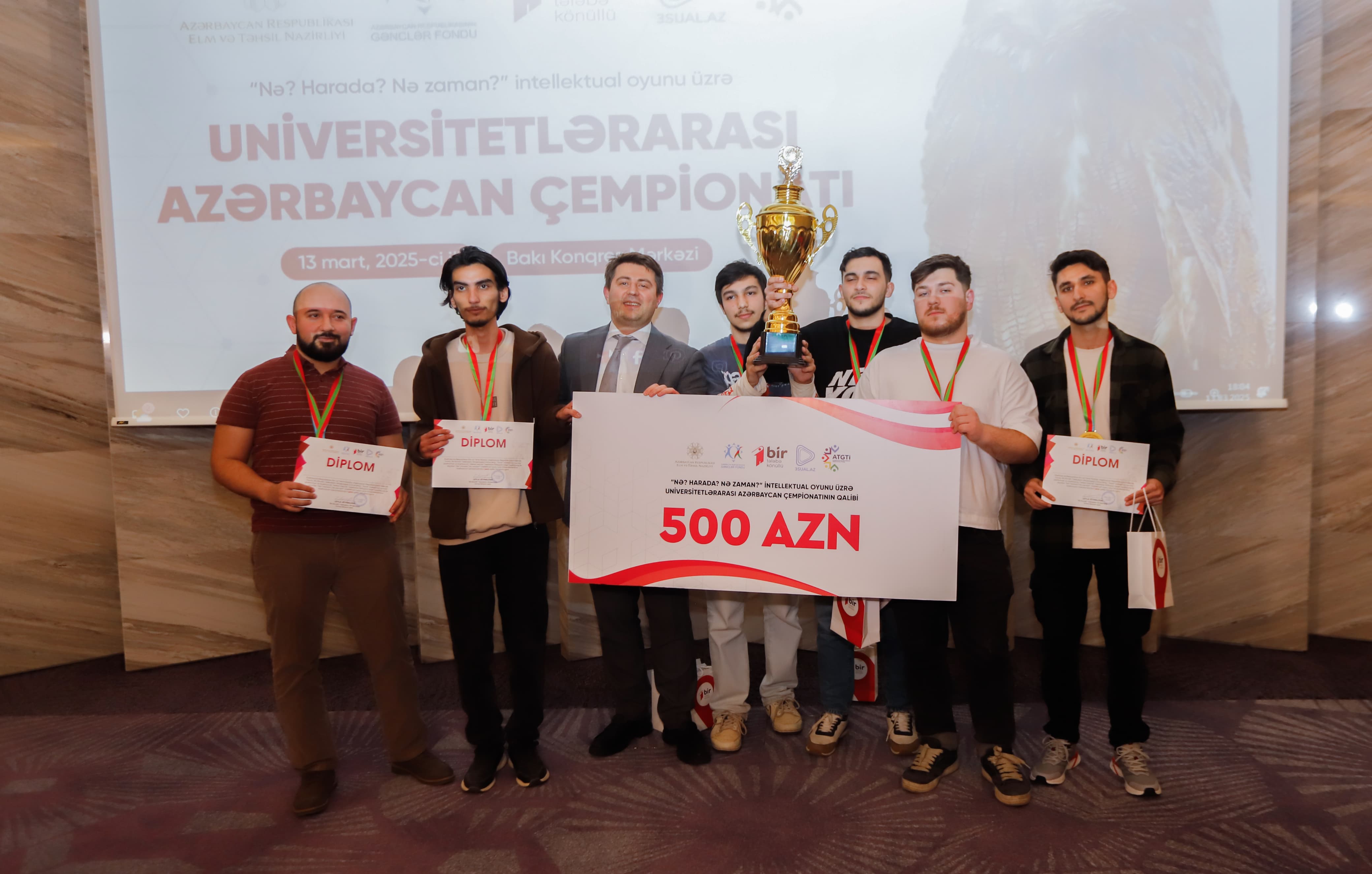 İntellektual oyun üzrə Universitetlərarası Azərbaycan Çempionatının qalibləri elan olunub